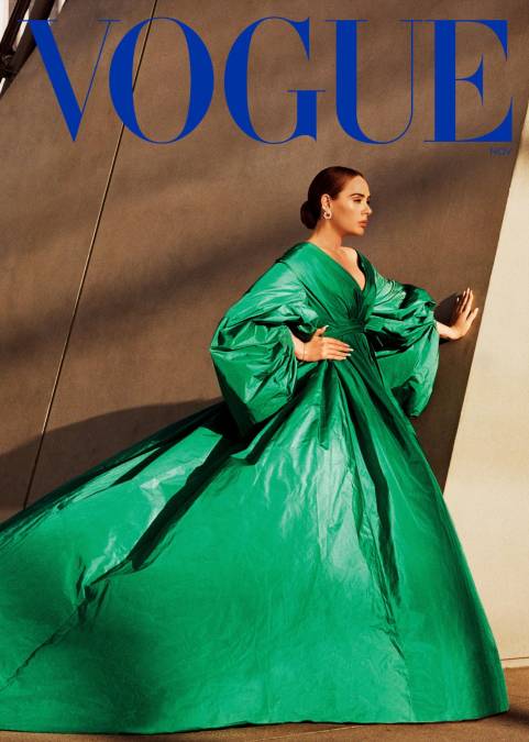 Adele impacta con su belleza en sesión para la revista Vogue