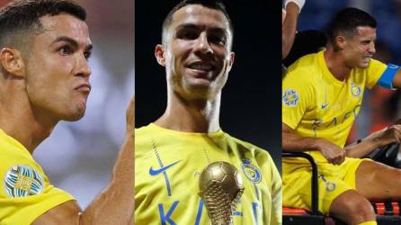 Cristiano Ronaldo conquistó este sábado su primer título en Arabia Saudita. El astro portugués fue la figura en la figura en la final del Campeonato de Clubes Árabes.