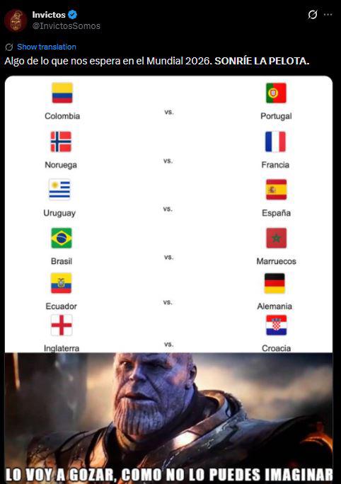 Revuelo por grupo de Argentina, Faitelson da pronóstico y dardo de Chepe Bomba