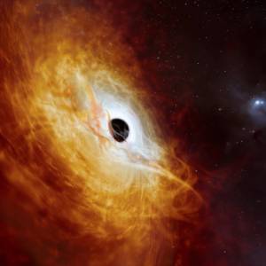Descubren voraz agujero negro de más rápido crecimiento en el universo
