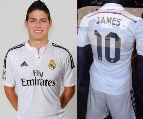 Colombiano James Rodríguez, nuevo jugador del Real Madrid