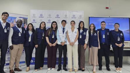 Luis Galeas, Jimmy Connor, Alondra Corrales, Jacqueline Molina, Nora Villalobos, José Sorto, Leticia Garay, Cintia González, Alondra Asfura, Saúl Aguilar y Mitchelle Meza.