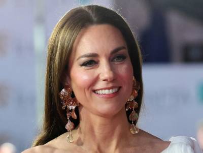 Kate Middleton en la ceremonia de los premios Bafta de 2023.