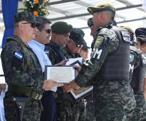 Juan Orlando Hernández: La Policía Militar ha salvado 42,000 vidas de hondureños