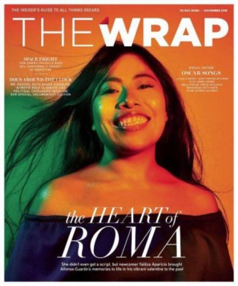 Cover noviembre 2018 - The Wrap<br/><br/>Título: El corazón de Roma