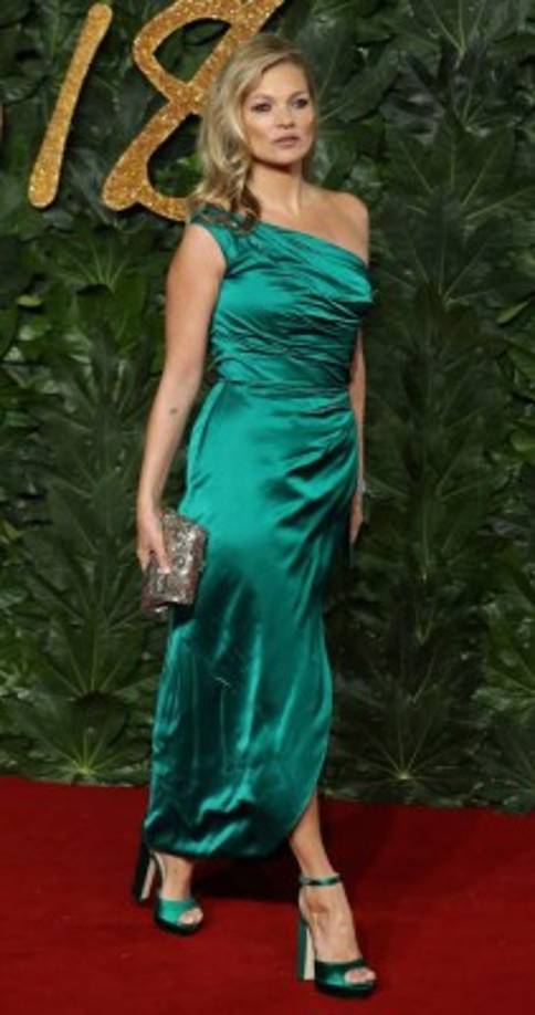 La modelo Kate Moss.