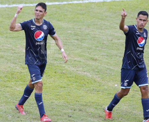 Por primera vez le marcó al Marathón: Así fue el gol de Roberto Moreira que le dio el triunfo al Motagua
