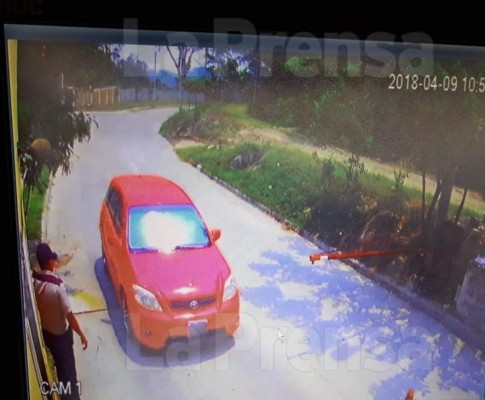 Video capta cuando matan a guardia en una residencial de Honduras
