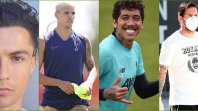 Los futbolistas de las diferentes ligas del mundo han sorprendido con los nuevos looks que se han realizado en los regresos de los entrenamientos. Cristiano Ronaldo, Messi, Keylor Navas y un futbolista hondureño sorprenden.