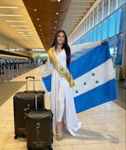 Desde su llegada al certame, Miss Grand Honduras no ha pasado desapercibida. 