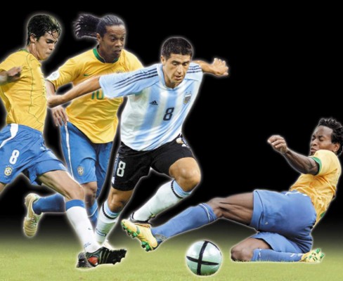 Ronaldinho, Kaká, Ze Roberto y Riquelme, póker de ausentes de Copa América
