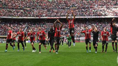 A falta de dos jornadas para el final de temporada, el AC Milan es líder de la Serie A con 80 puntos y le sigue el Inter con 78 unidades.