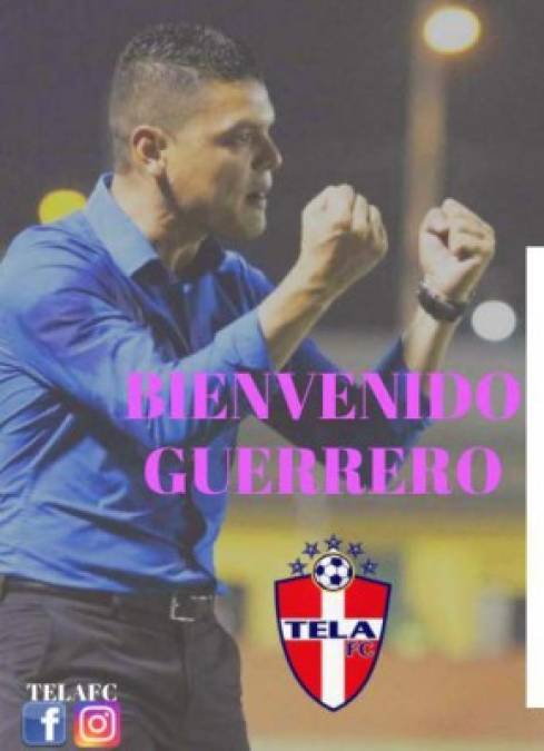 Luis Alvarado: Tras haber sido cesado por el Honduras Progreso, el joven entrenador hondureño encontró equipo y fue anunciado como nuevo estratega del Tela FC de la Liga de Ascenso.