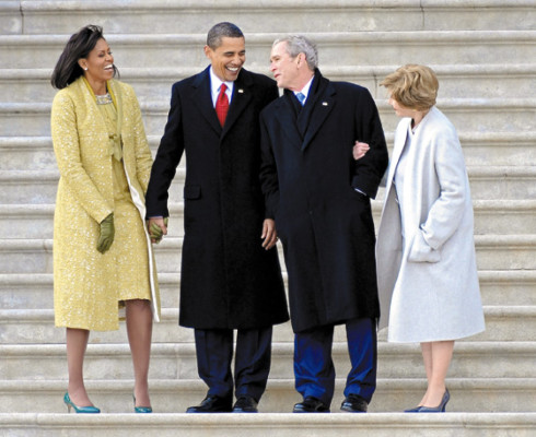 Juró con la Biblia que usó Abraham Lincoln