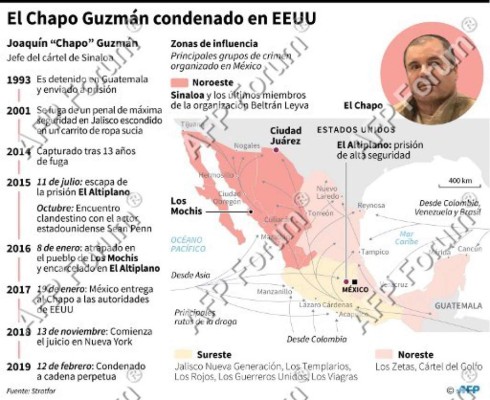 Chapo Guzmán: Los 10 delitos por los que fue hallado culpable el 'rey' del imperio criminal