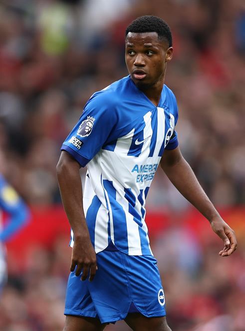 Ansu Fati debutó con el Brighton en esta fecha ante el Manchester United.