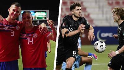 Costa Rica y Nueva Zelanda pelearán el último cupo al Mundial.