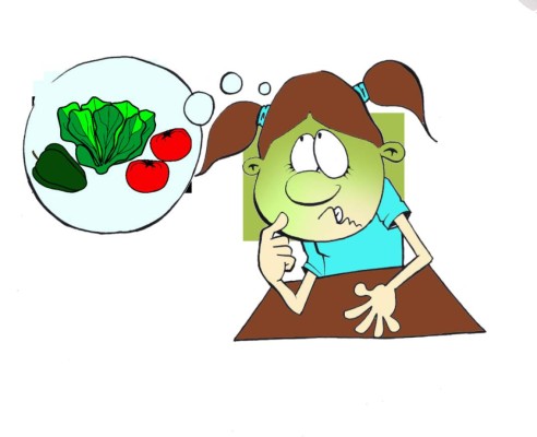 No me gustan las verduras, pero mi mamá me obliga a comerlas, no sé qué puedo hacer.