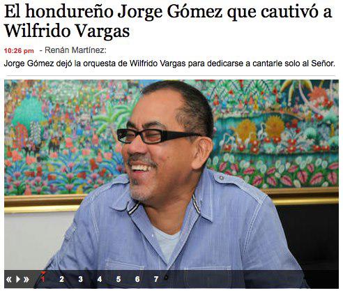 Volveré, canción que popularizó Rubby Pérez y que fue adaptada para Jorge Gómez