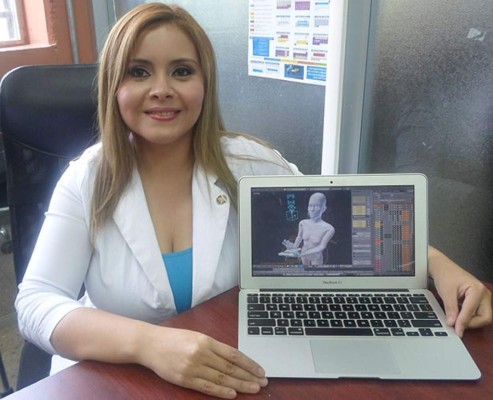 Hondureña crea software que traduce la voz en lenguaje de señas