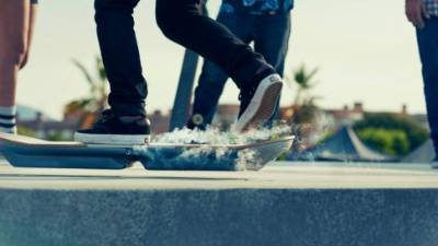 Es la primera vez que una empresa reconocida presenta un modelo funcional de aeropatín.