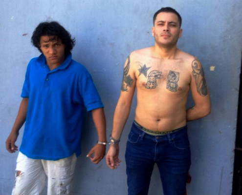 Capturan a mareros en operativos en La Ceiba