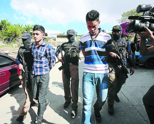 Capturan a cabecillas de Los Chirizos en Tegucigalpa