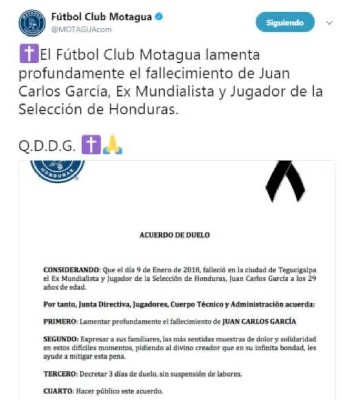 El club Motagua de Honduras.