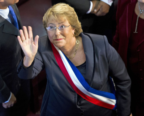 Michelle Bachelet, dos veces presidenta de Chile