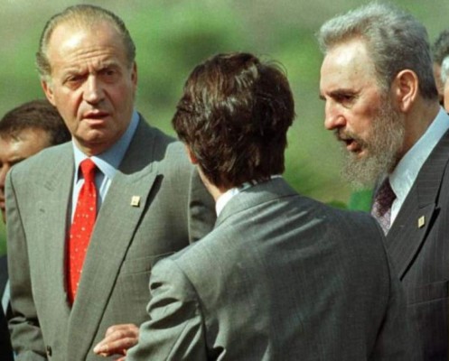 Fidel Castro, un imán internacional captado en imágenes