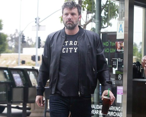Ben Affleck reaparece ojeroso y cansado
