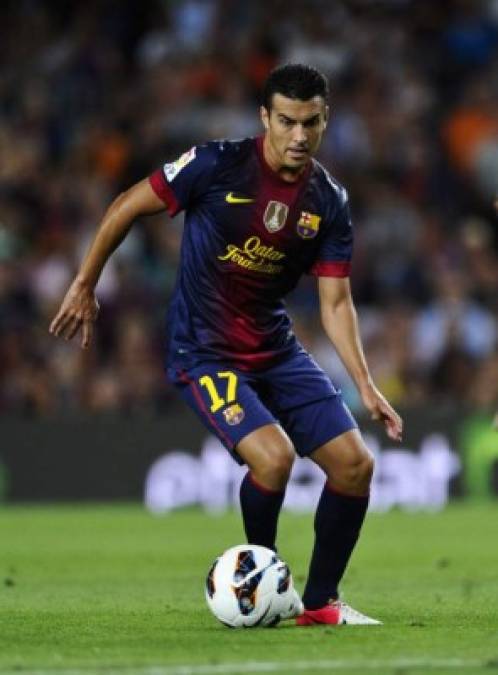 Pedro ganó todo en su momento con el FC Barcelona.