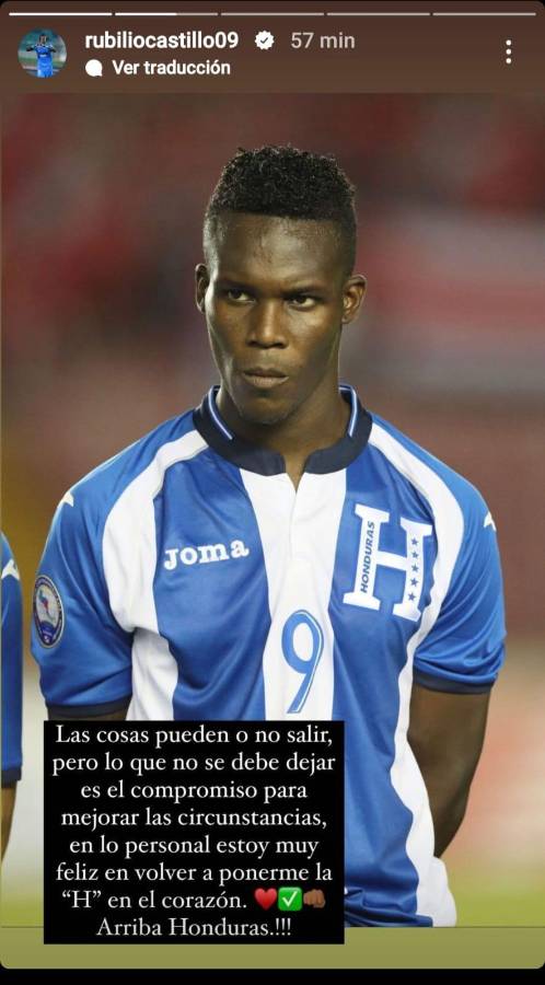 Publicación de Rubilio Castillo en sus redes sociales.