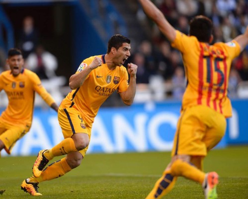 Video: El polémico gol de Suárez ante Deportivo