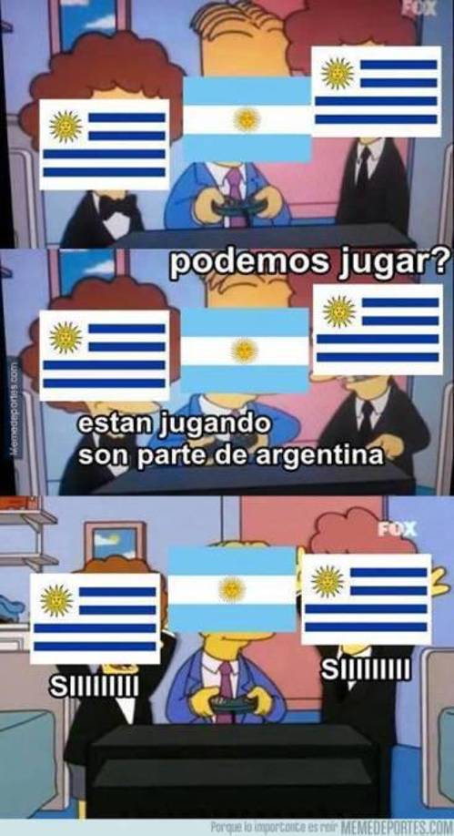 Los destrozaron: La ola de memes contra Uruguay tras ser eliminados