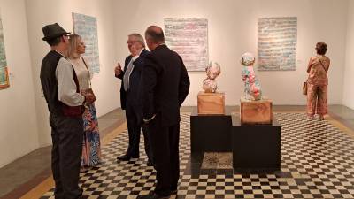 El Instituto Hondureño de Cultura Interamericana inaugura la muestra artística “El libro de palimpsestos”