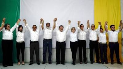 La planilla “Milla, mi alcalde”.