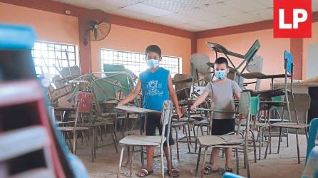 Las escuelas de las colonias San José, Fe y Esperanza y Sabillón Cruz comparten las mismas carencias y daños a su infraestructura.
