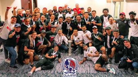 El Olimpia ganó su segunda copa de la Liga Concacaf.