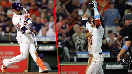 Mauricio Dubón sigue imparable con los Astros de Houston. Le ganaron a los Mets de Nueva York.