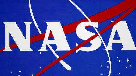 Logo de la NASA, en una fotografía de archivo.