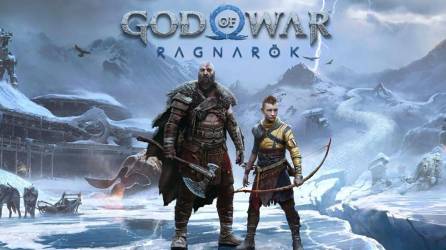 Portada del videojuego “God of War Ragnarök”.