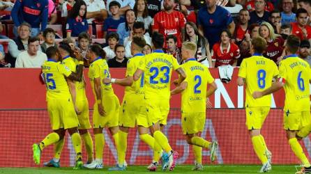 El Cádiz rescató un valioso empate 1-1 en su visita al Sevilla en el estadio Ramón Sánchez Pizjuán por la jornada 34 de la Liga Española.