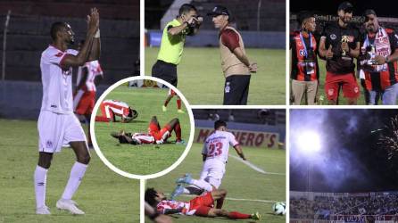Las imágenes del debut del Olimpia con un tirunfo (0-1) contra el Vida en el inicio del Torneo Apertura 2022, en el estadio Municipal Ceibeño.