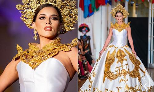 Jolibeth Sánchez deslumbra con su colección de joyas en el Global Couture