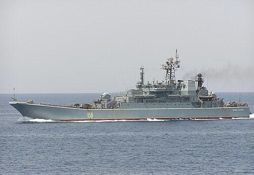 Ucrania destruye un buque de guerra ruso en Crimea