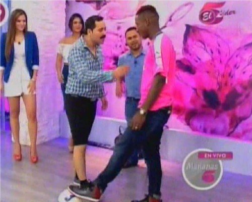 Video: El reto de 'Chepe' a Romell Quioto