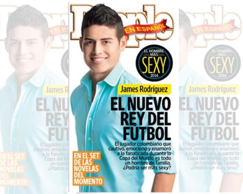 James Rodríguez elegido como el más guapo por People en Español