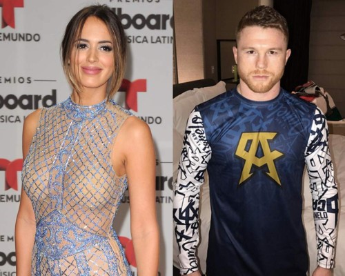 El beso que confirmó el romance de Shannon de Lima y el 'Canelo' Álvarez