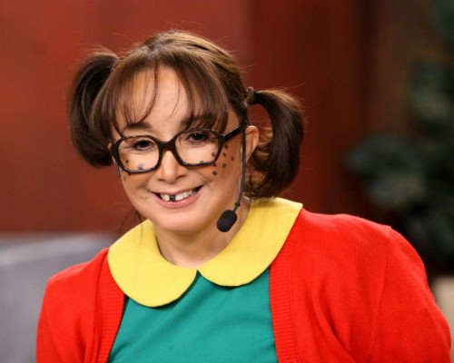 El rostro de 'La Chilindrina' está transformado